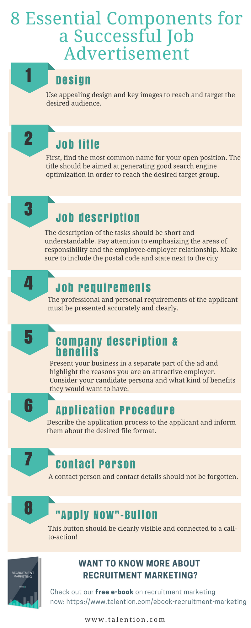 8 Tips for a Successful Job Advertisement (Infographic)